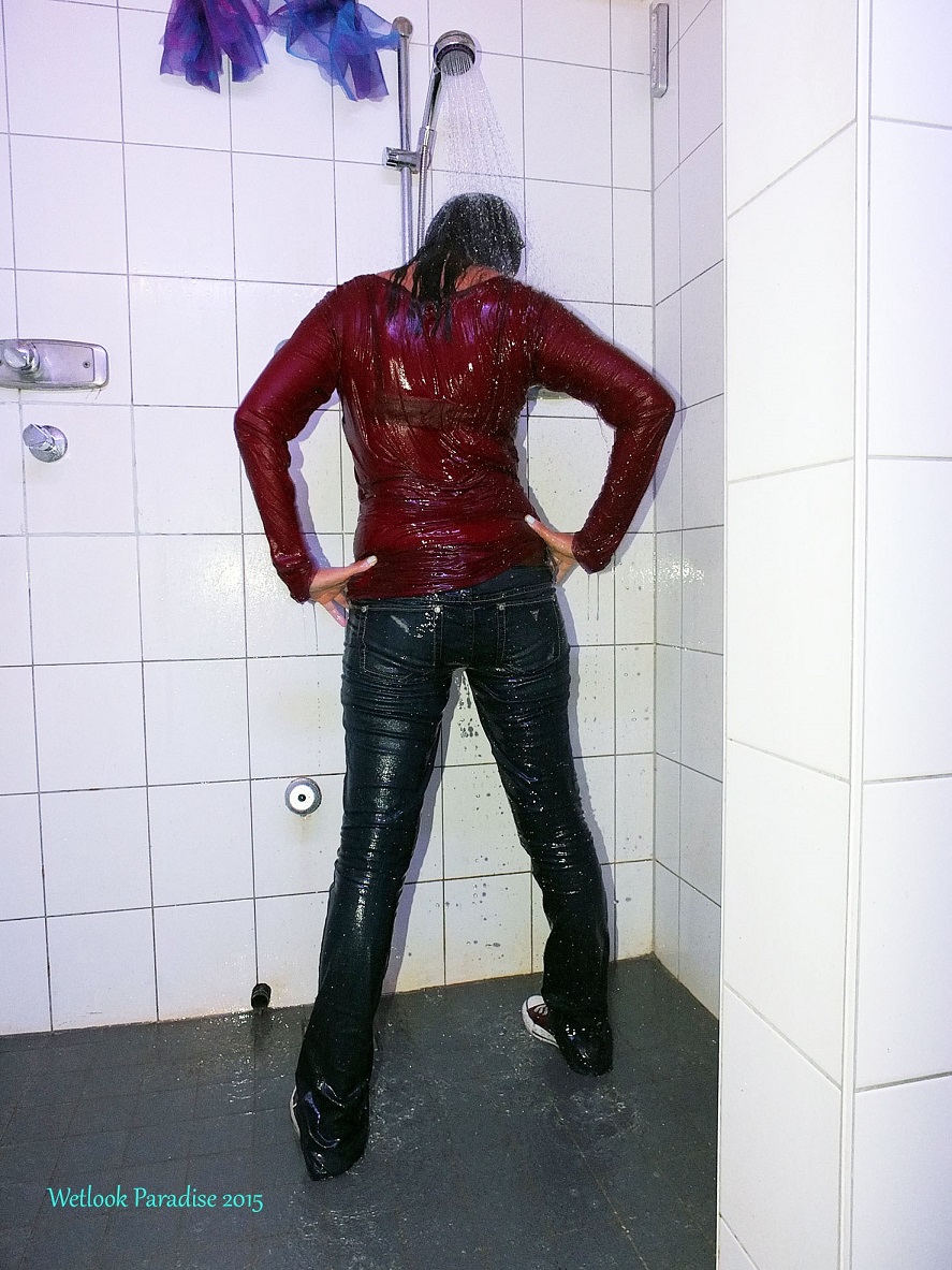 Wetlook Jeans und Langarmshirt 4 Deutscheswetlookforum.de